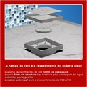 Ver imagem 2 de Ralo 15x15 Oculto com Plástico Abs para Piso e Porcelanato Cor:branco