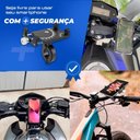 Ver imagem 2 de Suporte Universal para Celular Gps Alumínio para Bike Moto Bmg-61