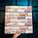 Ver imagem 3 de 20 Placas Eps Tijolinho 3d Revestimento para Parede Isopor 50cm