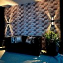 Ver imagem 4 de 20 Placas Eps Tijolinho 3d Revestimento para Parede Isopor 50cm