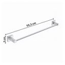 Ver imagem 2 de Toalheiro para Banheiro Linear Cubit Cobre/Cromado Meber Metais