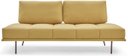 Ver imagem 1 de Sofá Cama Loft Amarelo Base Aço Corten 200cm - 61824