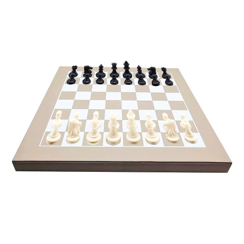 Peça Decorativa Tabuleiro de Xadrez em Pu 45cm Th0061 Btc