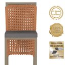 Ver imagem 4 de 7 Banqueta em Alumínio Roma Fendi Corda Náutica Tecido 11