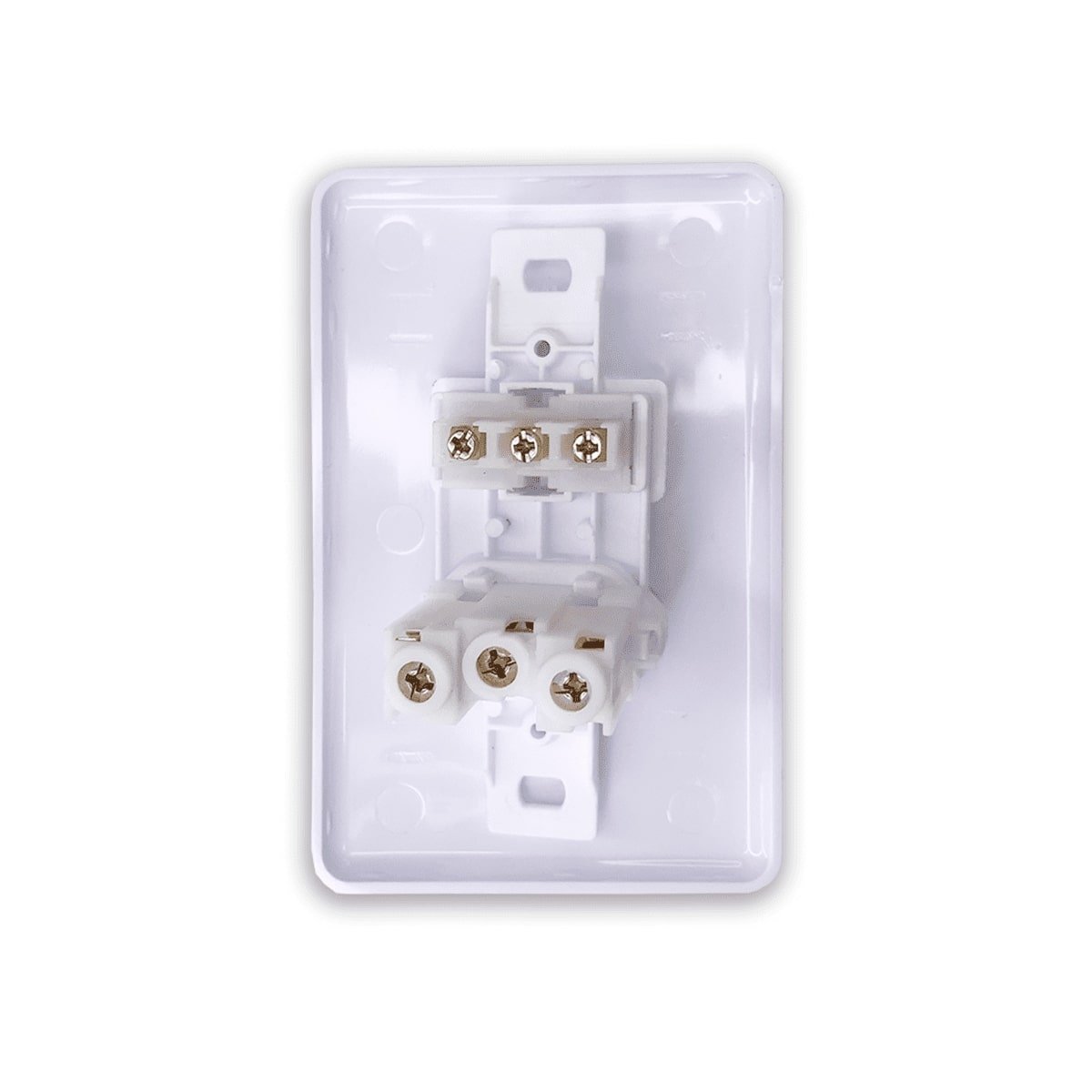 Kit 4 Interruptor Simples 6a com Tomada 2p+t 20a 250v Ilumi Cor:branco - 3