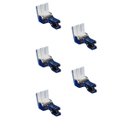 Ver imagem 5 de 05 Pé Calcador de Teflon Pesponto Compensado para Maquina Reta Industrial Lado Direito 6mm Tcr-1/4e