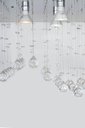 Ver imagem 3 de Luminária Plafon Cristal Legítimo com Base Inox Espelhada