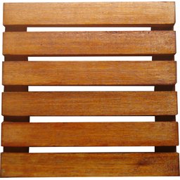 Deck de Madeira Modular 30x30 Cm Réguas 4 Cm com Pintura Neonx:verniz Mogno Uv - 1