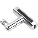 Ver imagem 1 de Extensor Torneira 4 Modos Cascata Arejador Cozinha Pia Gira 360º Jato Alta Pressao Ajustavel Regulav