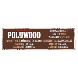 Faqueiro Tramontina Polywood com Lâminas em Aço Inox e Cabos de Madeira Vermelho 24 Peças - 2
