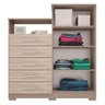 Cômoda Cambuci com 5 Gavetas e 2 Portas Bartira - 4