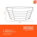Ver imagem 3 de Kit 2 Bebedouros para Gado 1.000l Azul Gplas