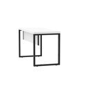 Ver imagem 6 de Mesa Escritório 1500x700x750mm M150-70pe40tub Branco-preto