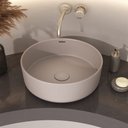 Ver imagem 1 de Cuba de Apoio em Cerâmica Luana + Vávula Click - Fabribam Barbante