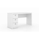 Ver imagem 2 de Conjunto Mesa com Balcão p/ Home Office Branco Tecno Mobili