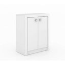 Ver imagem 3 de Conjunto Mesa com Balcão p/ Home Office Branco Tecno Mobili
