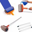 Ver imagem 5 de Kit Rolo de Pintura com Reservatorio Anti Respingo Inteligente sem Sujeira Pintar Facil para Casa