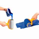 Ver imagem 4 de Kit Rolo de Pintura com Reservatorio Anti Respingo Inteligente sem Sujeira Pintar Facil para Casa