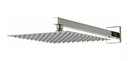 Ver imagem 1 de Ducha Chuveiro Slim 25x25 Cromado com Braço 36cm