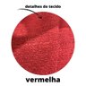 Cortina Rústica 300x250 Vermelha Ilhós Cromado Charme Admirare - 2