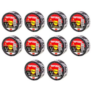 Kit 10 Fitas Isolante 18mm x 5m Imperial