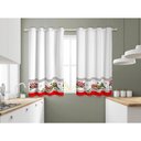 Ver imagem 1 de Cortina de Cozinha Estampada 2,40m X 1,40m Coruja