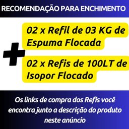 Puff Pera Executive Luxo (vazio) Fino Acabamento Metalizado Home Office Uso Sala Quarto Escritório e - 9
