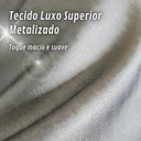 Ver imagem 7 de Puff Pera Executive Luxo (vazio) Fino Acabamento Metalizado Home Office Uso Sala Quarto Escritório e