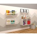 Ver imagem 2 de Conjunto com 1 Nicho e 3 Prateleiras Trini