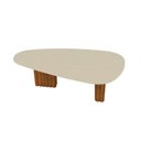 Ver imagem 2 de Mesa de Jantar Orgânica com Vidro 2x1- Iza Arbo Design