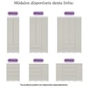 Ver imagem 6 de Cômoda Infantil 95cm 1 Porta e 4 Gavetas Realeza Multimóveis Mp4454 Branco/off White