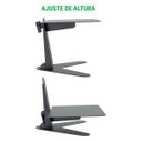 Ver imagem 3 de Suporte Mesa 10kg Monitor 10 a 27 Base com Ajuste Multivisão