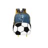 Mochila Futebol com Rodas Amarela - 1