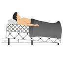 Ver imagem 4 de Conjunto 9 Pés Anti Refluxo de Madeira para Cama Box Pés Fixos