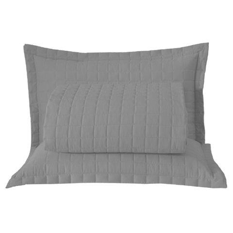 Kit Cobre Leito Colcha Bellini Casal Padrão Dupla Face Percal 300 Fios Textura Matelassê 3 Peças - C