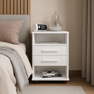 Mesa de Cabeceira Mdf Quarto Escritório Mesinha Decoração