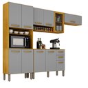 Ver imagem 5 de Cozinha Completa Athenas 10 Portas e Nichos e 1 Porta com Vidro Reflecta Mobilihouse