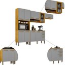 Ver imagem 6 de Cozinha Completa Athenas 10 Portas e Nichos e 1 Porta com Vidro Reflecta Mobilihouse