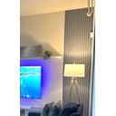 Ver imagem 2 de Painel Ripado em Barra 30x30cm (0,09m²) Poliestireno COSMADE MADEIRAS