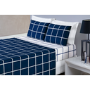 Ver imagem 3 de Jogo de cama solteiro lençol de baixo 188 cm x 88 cm moderno e macio kit 3 peças