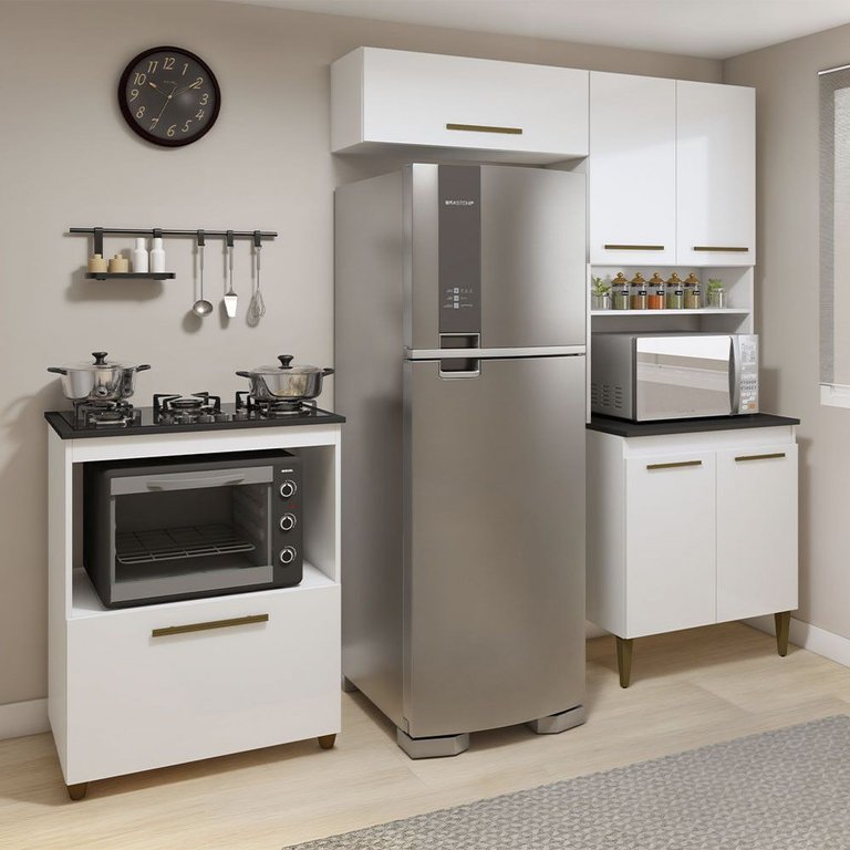 Cozinha Completa Blumenau 6 Portas Kaiki Móveis