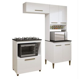 Cozinha Completa Blumenau 6 Portas Kaiki Móveis - 2