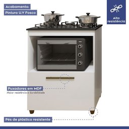 Cozinha Completa Blumenau 6 Portas Kaiki Móveis - 7