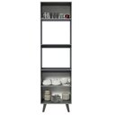 Ver imagem 6 de Torre Quente 60cm 2 Portas 2 Nichos com Pés Nice Madesa