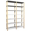 Ver imagem 1 de Estante 140x38x221 Branca