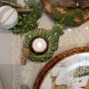 Ver imagem 4 de Porta Vela Folha e Pinha D&A Decor