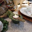 Ver imagem 2 de Porta Vela Folha e Pinha D&A Decor