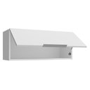 Ver imagem 4 de Armário Aéreo para Quarto 80 Cm 1 Porta Basculante Branco Neo Madesa