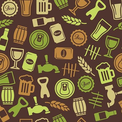 Papel de Parede Decoração Beer Rustico Gh Papel de Parede 2,8m