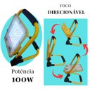 Ver imagem 2 de Refletor Led Portátil 100w com Bateria Recarregável